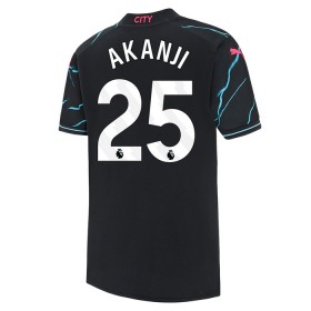 Manchester City Akanji 25 Alternativní 2023-24 - Fotbalové Dresy (S/S)